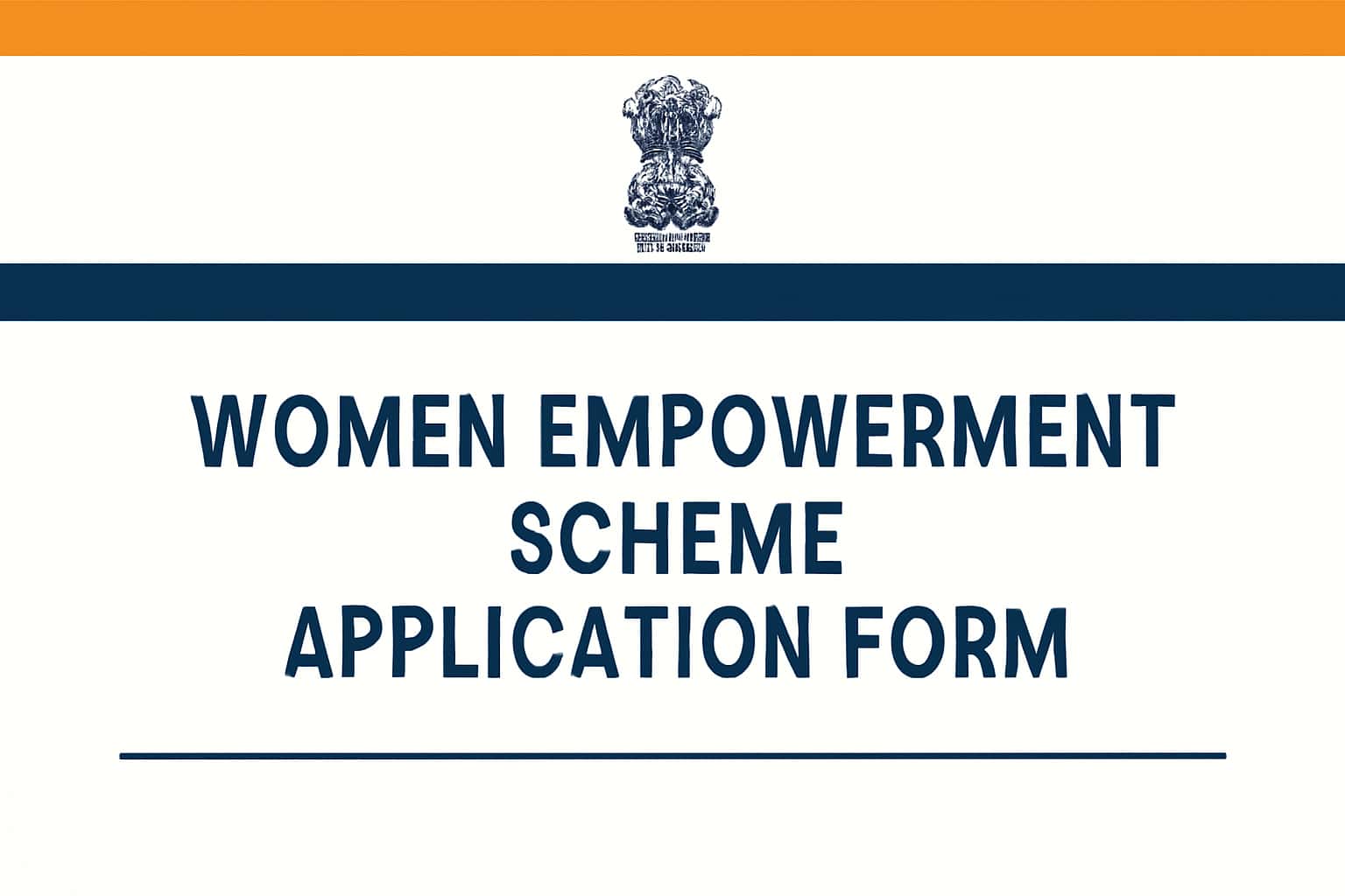 Download Women Empowerment Scheme Application Form